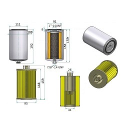 Filtru combustibil SP3008-2X