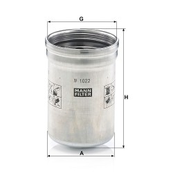 Filtru ulei W1022
