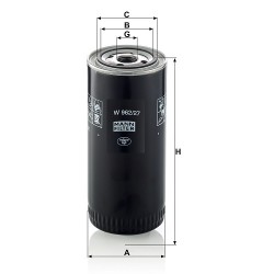 Filtru ulei W962/27