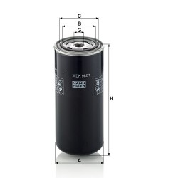 Filtru combustibil WDK962/1