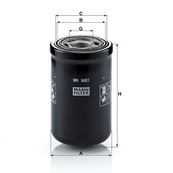 Filtru hidraulic WH945/1