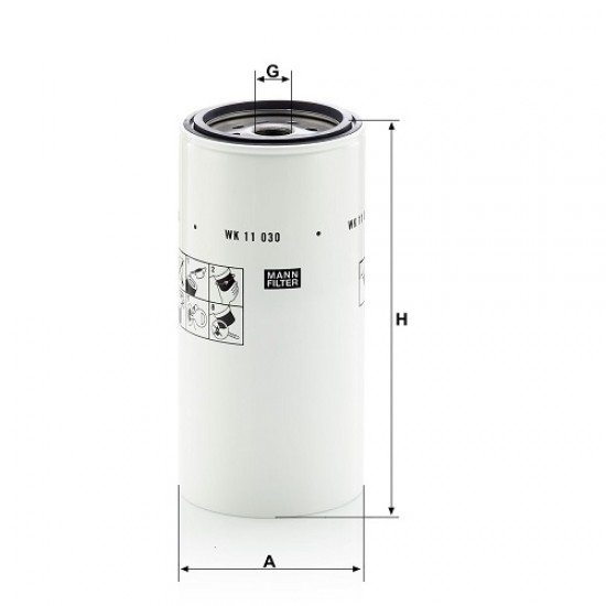 Filtru combustibil WK11030X