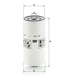Filtru combustibil WK11040X