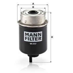 Filtru combustibil WK8167