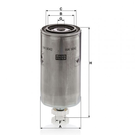 Filtru combustibil WK9042X