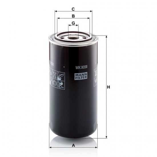 Filtru combustibil WK9056