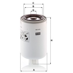 Filtru combustibil WK9165X
