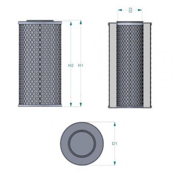Filtru hidraulic XH608