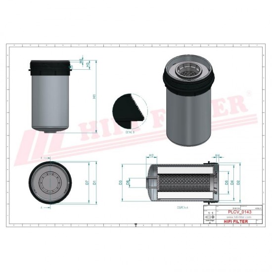 Filtru combustibil SN40700