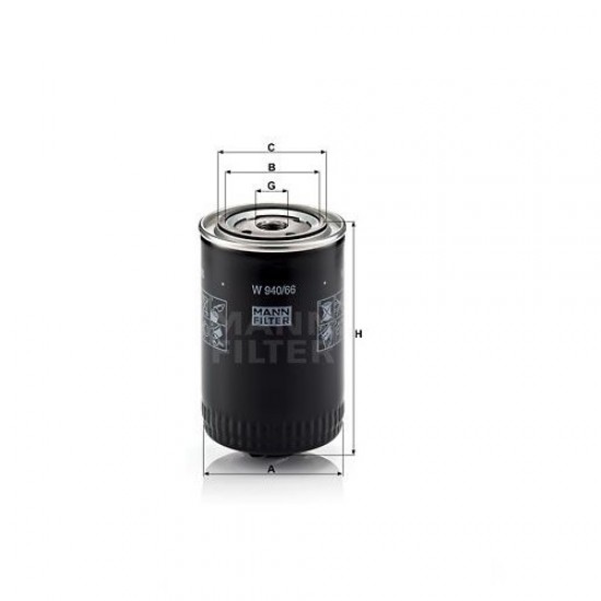 Filtru ulei W719/5