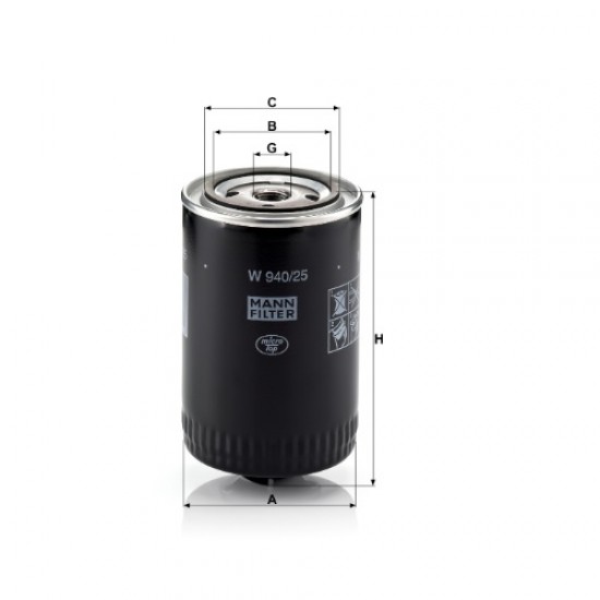 Filtru ulei W940/25